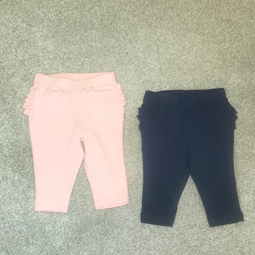 Old Navy Ruffle Buttom leggings